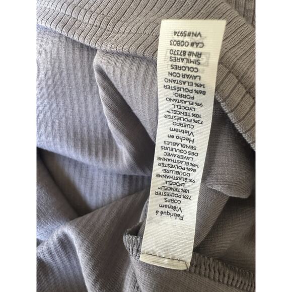 Alo Yoga Ribbed Insight Tank Purple Dusk Women's Size Small - Picture 13 of 14